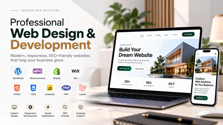 Professional Web Design & Development