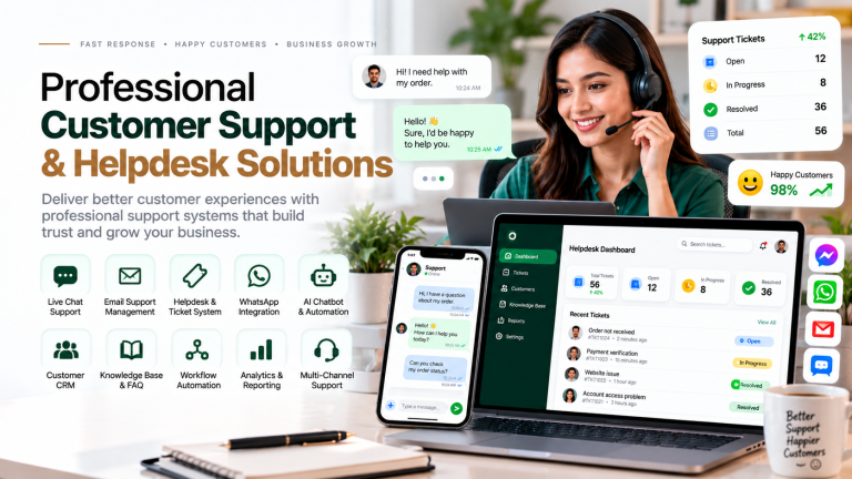 Professional Customer Support & Helpdesk Solutions