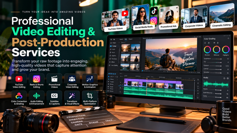 Professional Video Editing & Post-Production Services